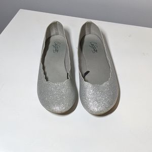 City Streets Glitter Flats
